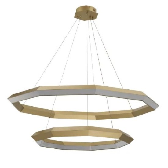 Helvetia Takkrona Mässing 120 cm
