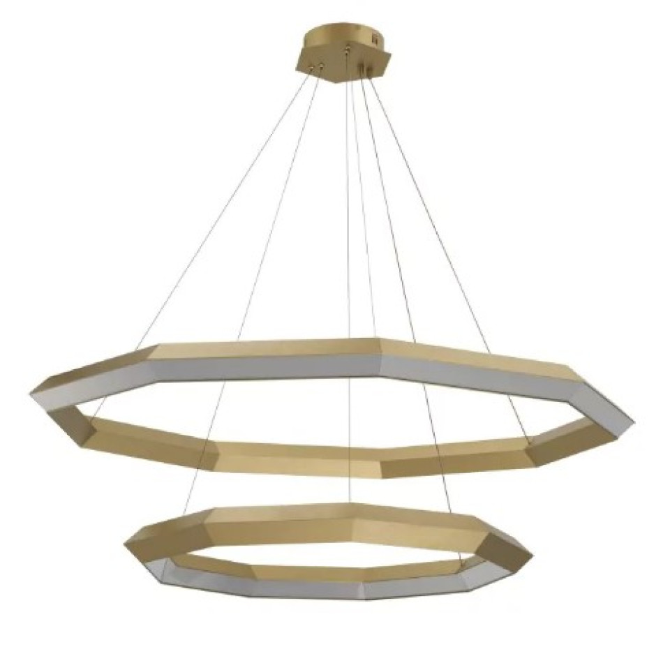 Helvetia Ljuskrona Mässing 120cm