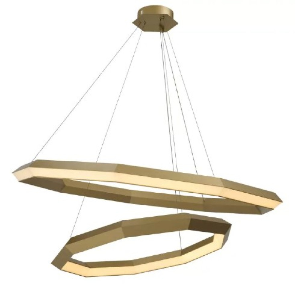Helvetia Ljuskrona Mässing 120cm