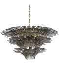 Italo Chandelier Brass/Glass 80cm