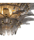 Italo Chandelier Brass/Glass 80cm