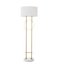 Kaiser Golvlampa Mässing/Marmor 157cm