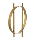 Kaiser Golvlampa Mässing/Marmor 157cm