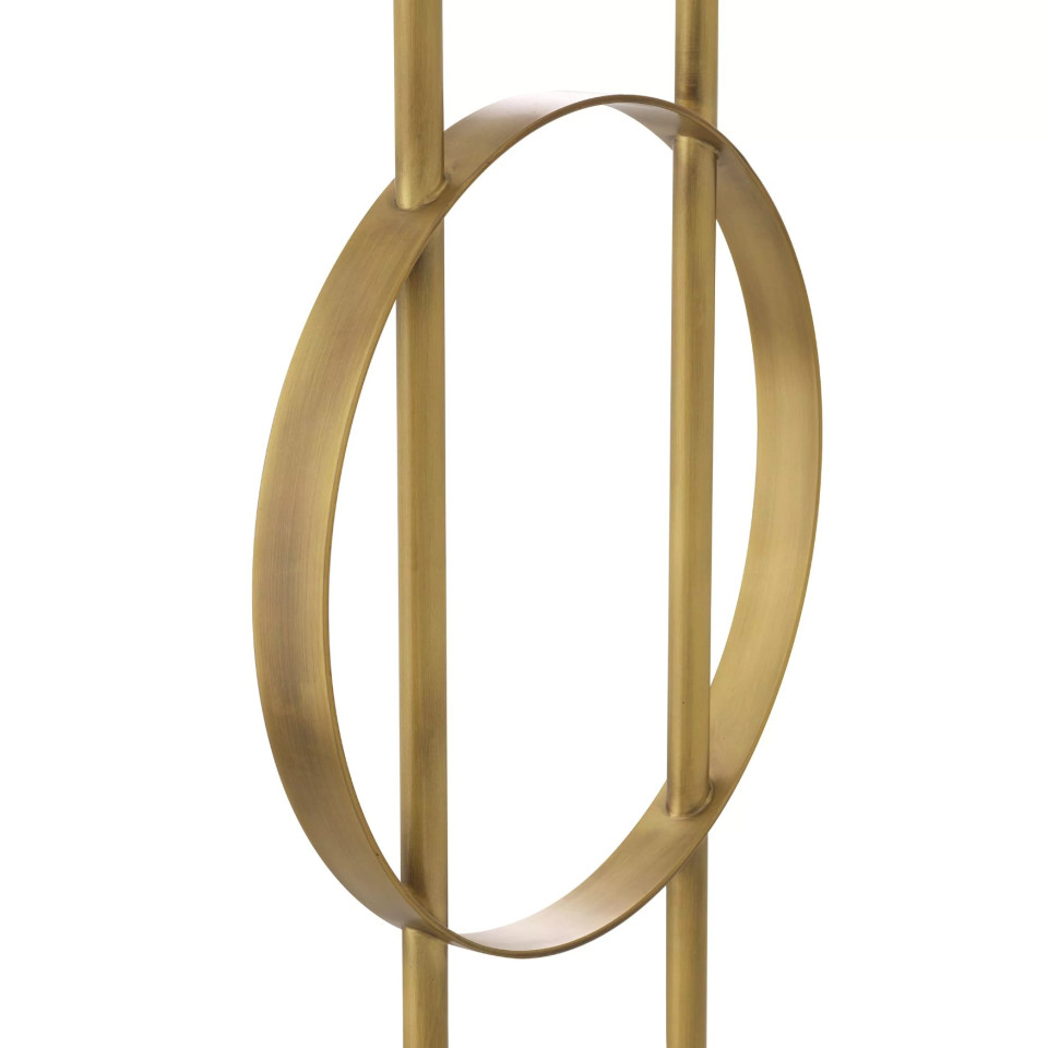 Kaiser Golvlampa Mässing/Marmor 157cm