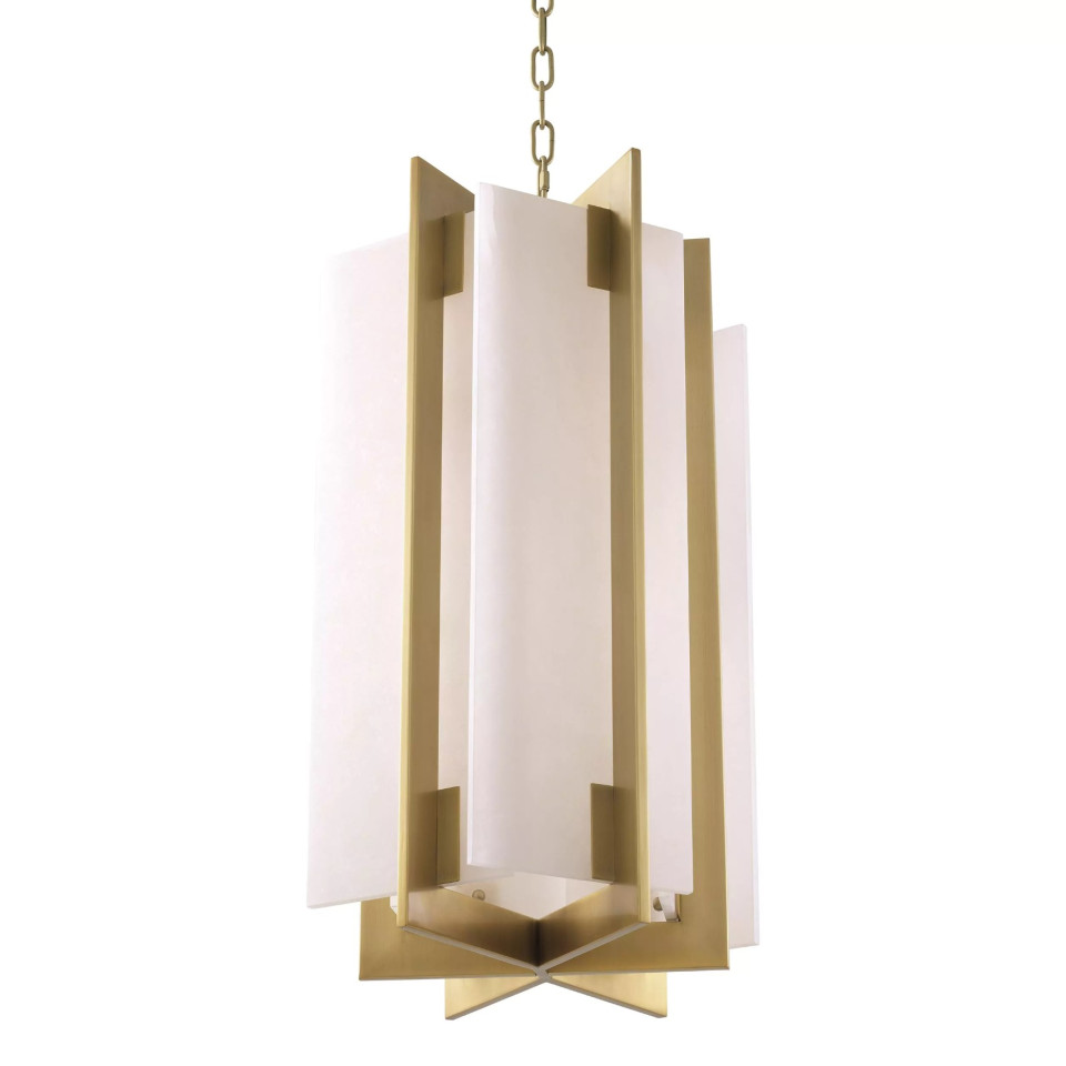 Lugano Chandelier Brass 40cm