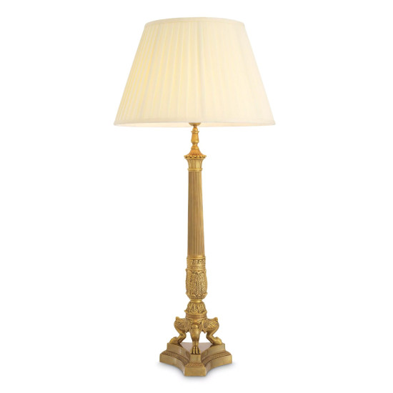 Marchand Table Lamp Brass 100cm
