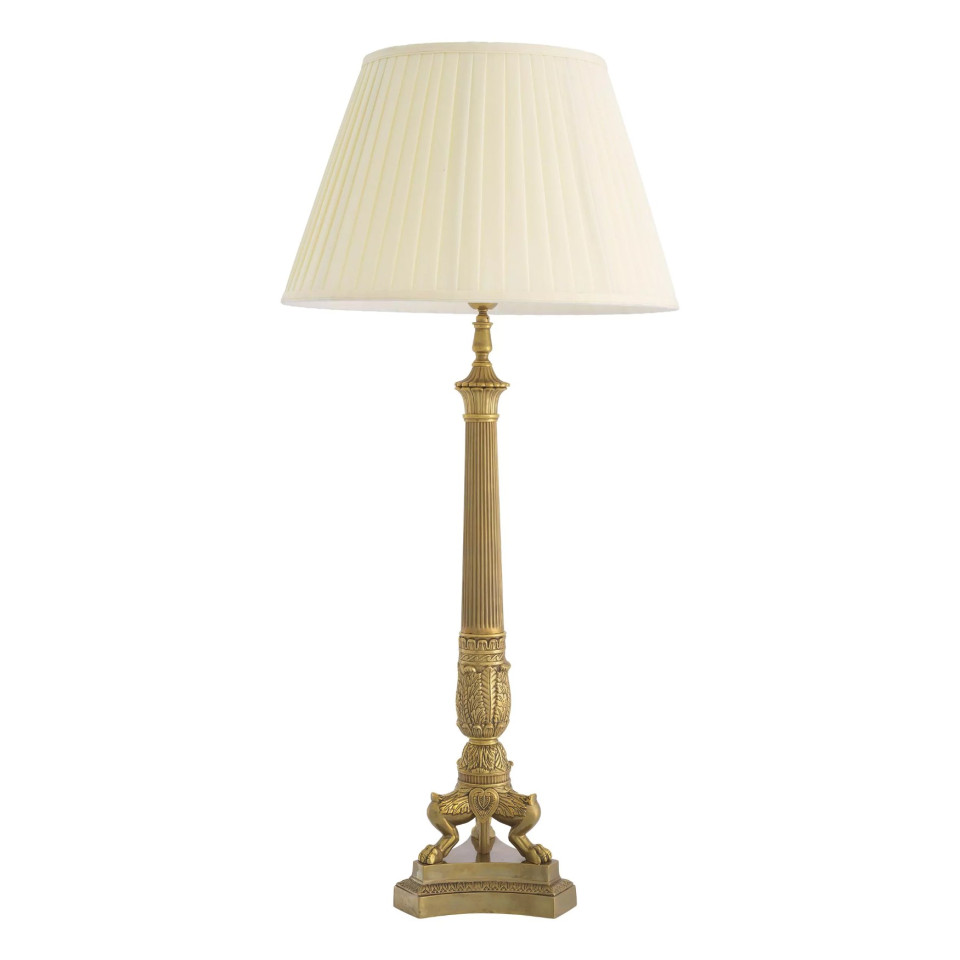 Marchand Table Lamp Brass 100cm