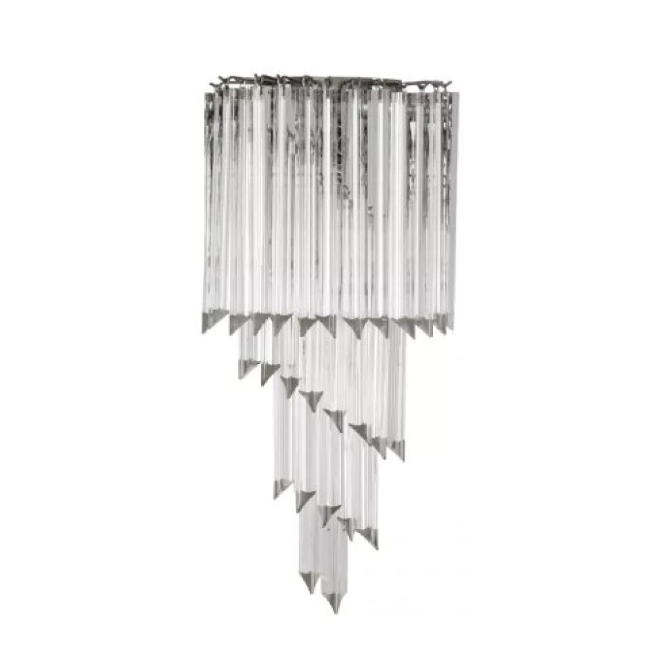 Marino Vägglampa Nickel/Glas 64,5cm