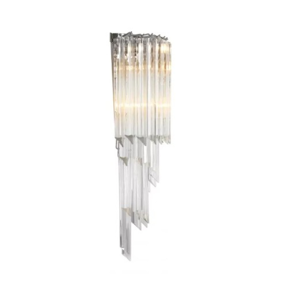 Marino Vägglampa Nickel/Glas 64,5cm