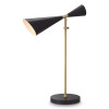 Milos Table Lamp Brass/Marble 65cm