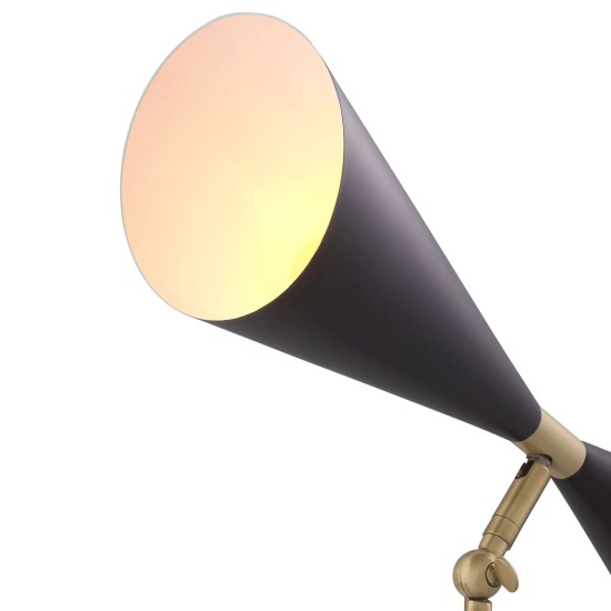 Milos Bordslampa Mässing/Marmor 65 cm