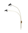 Mitch Wall Lamp Brass/Black 150cm
