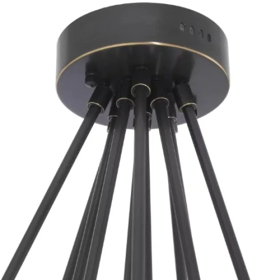 Molecule Taklampa Brons/Glas 66 cm