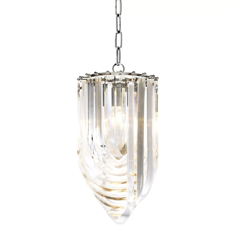 Murano Chandelier Nickel 25cm