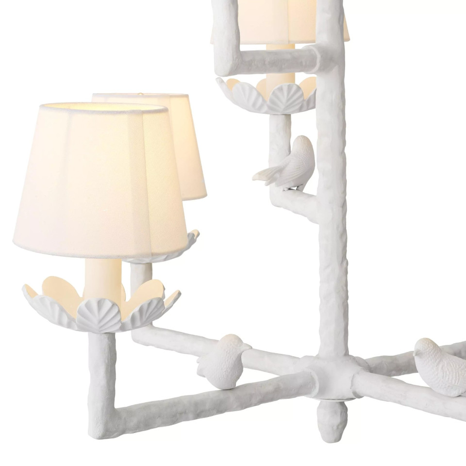 Natur Takkrona Matt Vit 77 cm