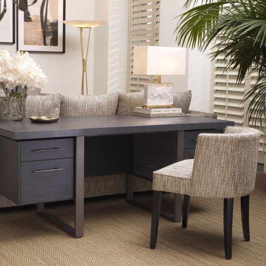 Newton Table Lamp Brass/Marble 55cm