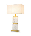 Newton Table Lamp Brass/Marble 70.5cm