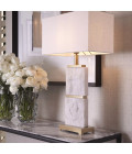 Newton Table Lamp Brass/Marble 70.5cm