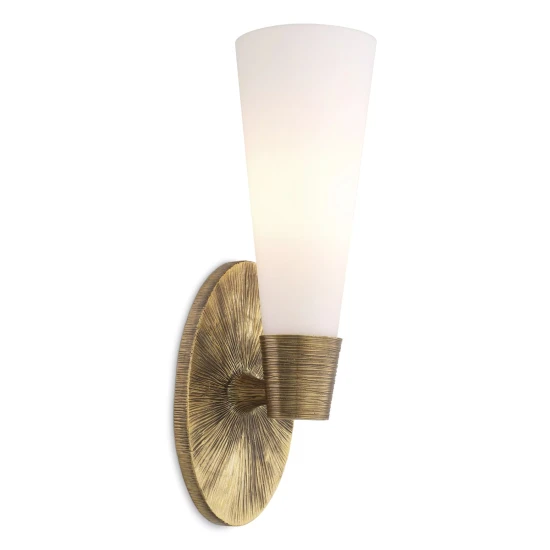 Nolita Vägglampa Mässing/Glas 41 cm