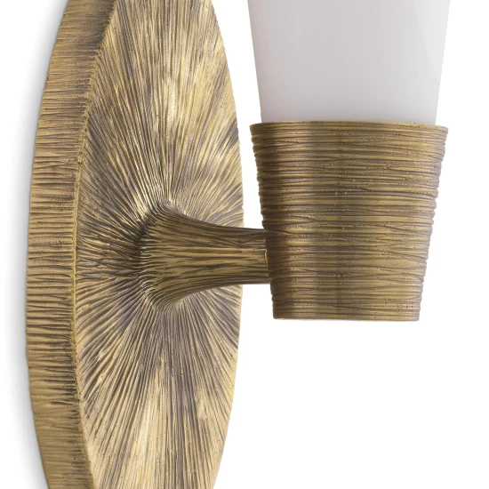 Nolita Vägglampa Mässing/Glas 41 cm