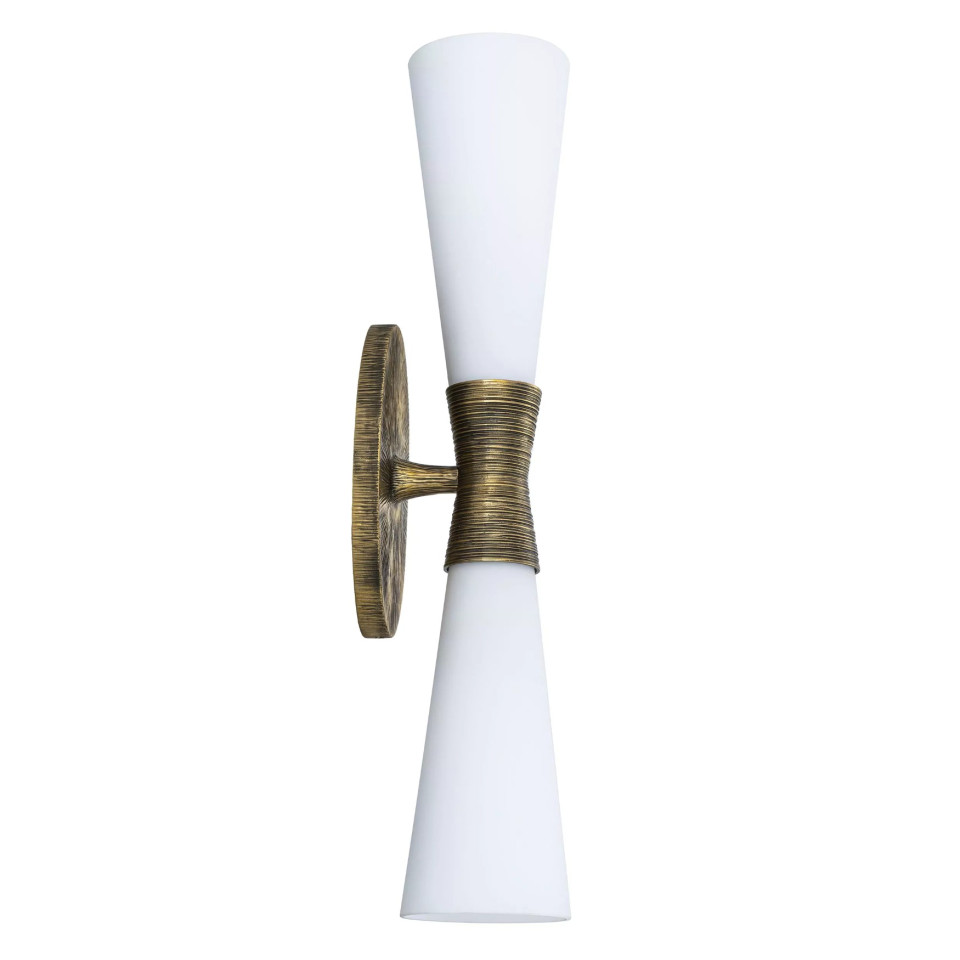 Nolita Wall Lamp Brass/Glass 62.5cm