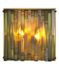 Nuvola Vägglampa Mässing/Glas 24 cm