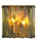 Nuvola Vägglampa Mässing/Glas 21 cm