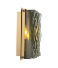 Nuvola Vägglampa Mässing/Glas 21 cm
