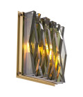 Nuvola Vägglampa Mässing/Glas 24 cm