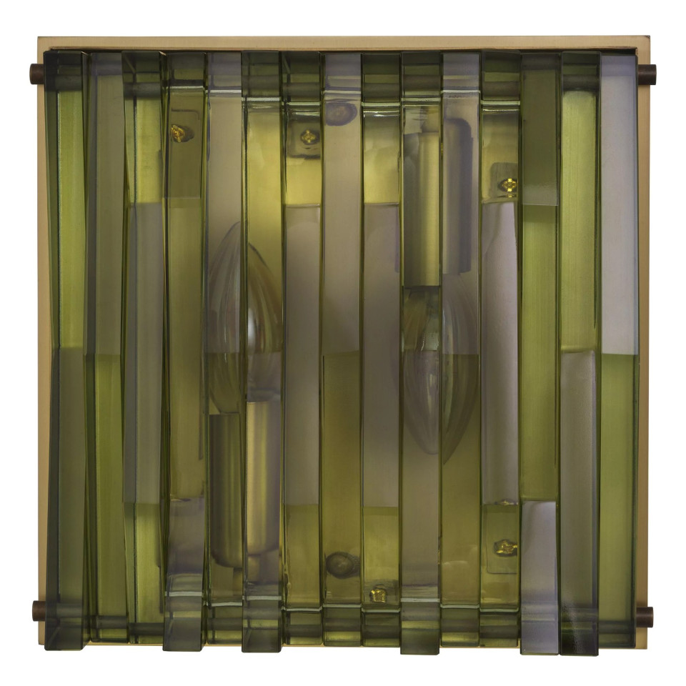 Nuvola Vägglampa Mässing/Glas 24 cm