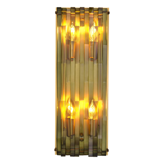 Nuvola Wall Lamp Brass/Glass 50cm
