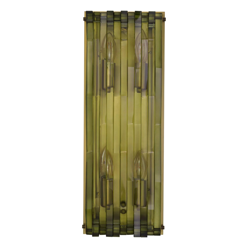 Nuvola Vägglampa Mässing/Glas 50 cm