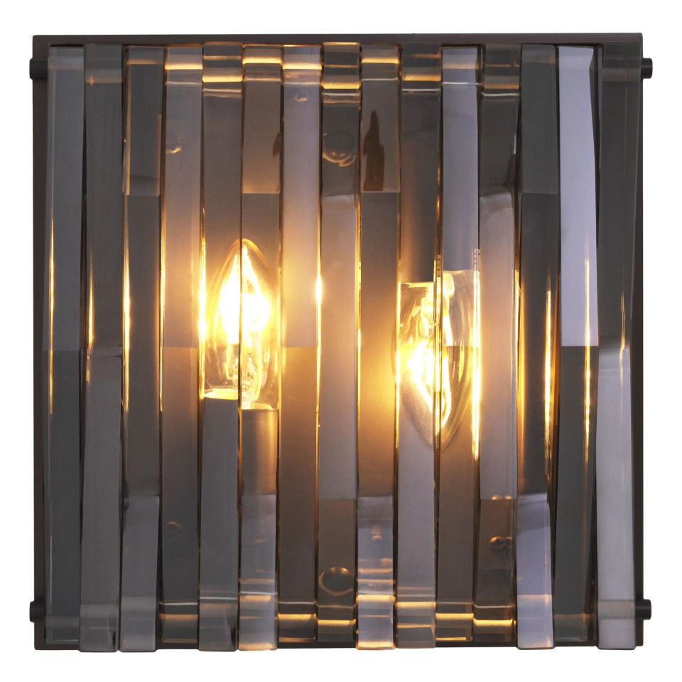 Nuvola Wall Lamp Bronze/Glass 24cm