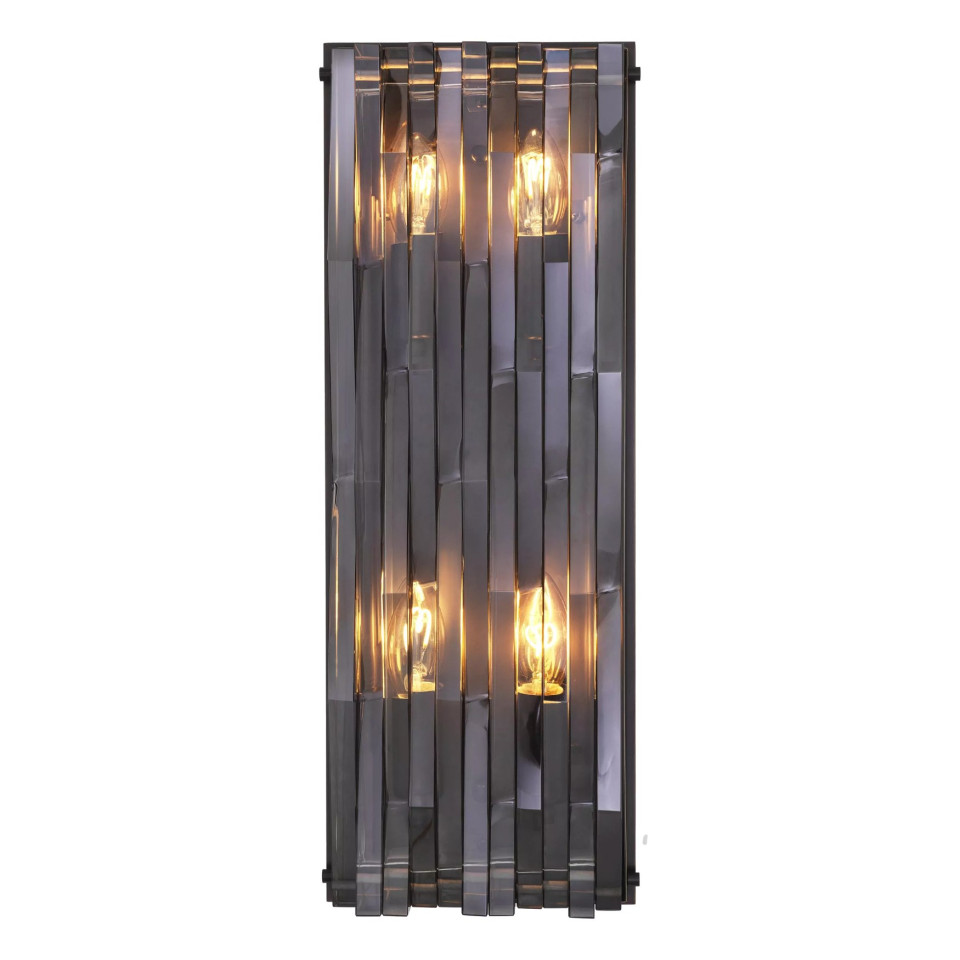 Nuvola Vägglampa Brons/Glas 50 cm