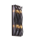 Nuvola Vägglampa Brons/Glas 50 cm