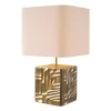 Oregon Table Lamp Brass/Bouclé 61.5cm