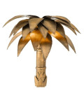 Palm Court Wall Lamp Brass 43cm