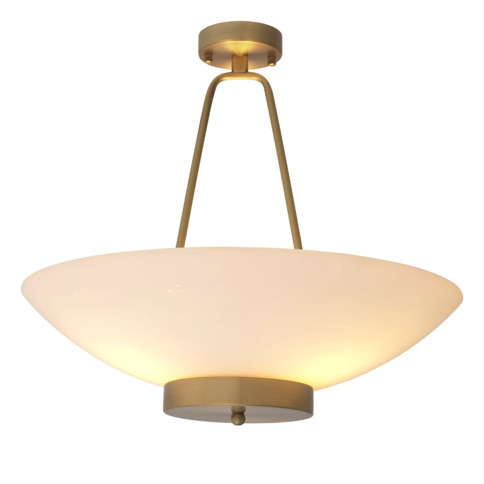 Planeta Taklampa Mässing/Glas 59 cm
