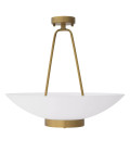 Planeta Taklampa Mässing/Glas 59 cm
