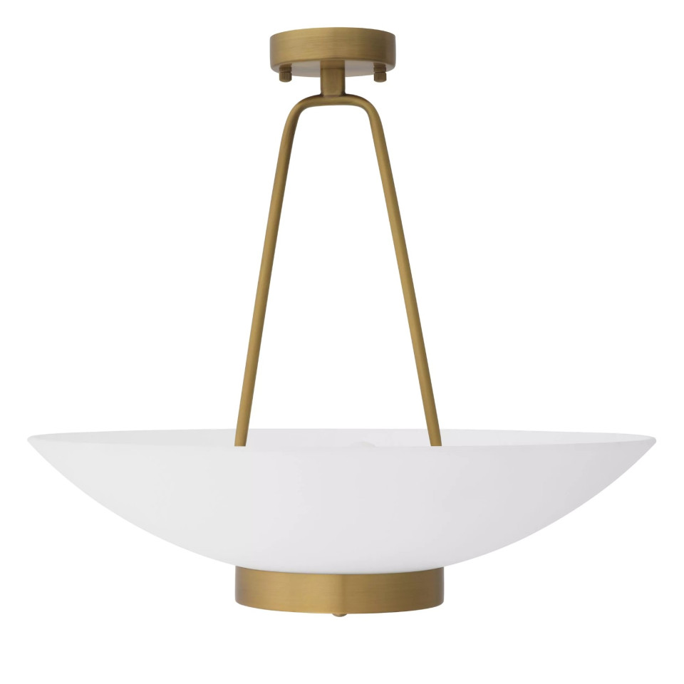 Planeta Taklampa Mässing/Glas 59 cm