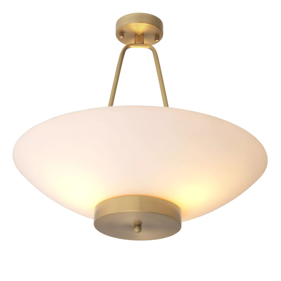 Planeta Taklampa Mässing/Glas 59 cm
