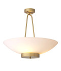 Planeta Taklampa Mässing/Glas 59 cm
