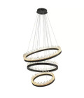 Randall Chandelier Bronze/Glass 100cm