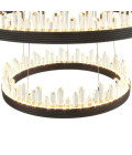 Randall Chandelier Bronze/Glass 100cm