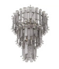 Rodeo Drive L Chandelier Nickel/Glass 77cm