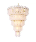 Rodeo Drive XXL Chandelier Brass/Glass 116cm