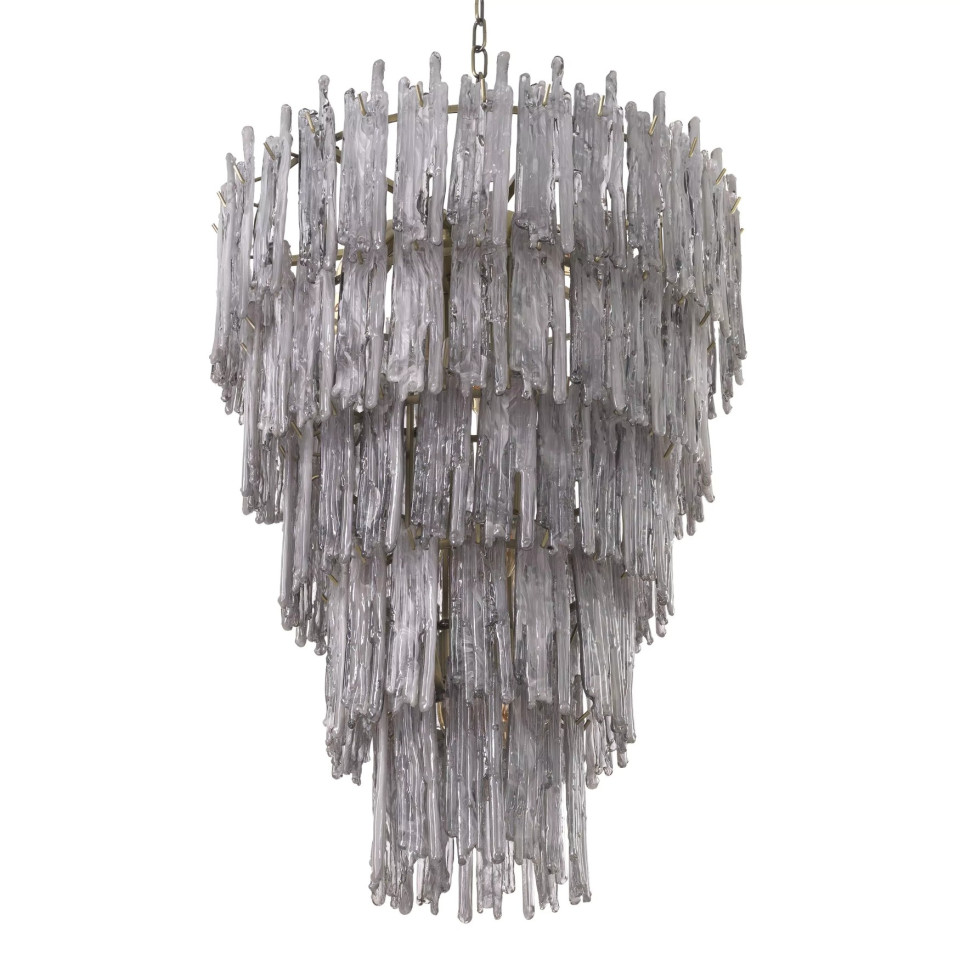 Saint Roch Ljuskrona Mässing/Glas 58cm
