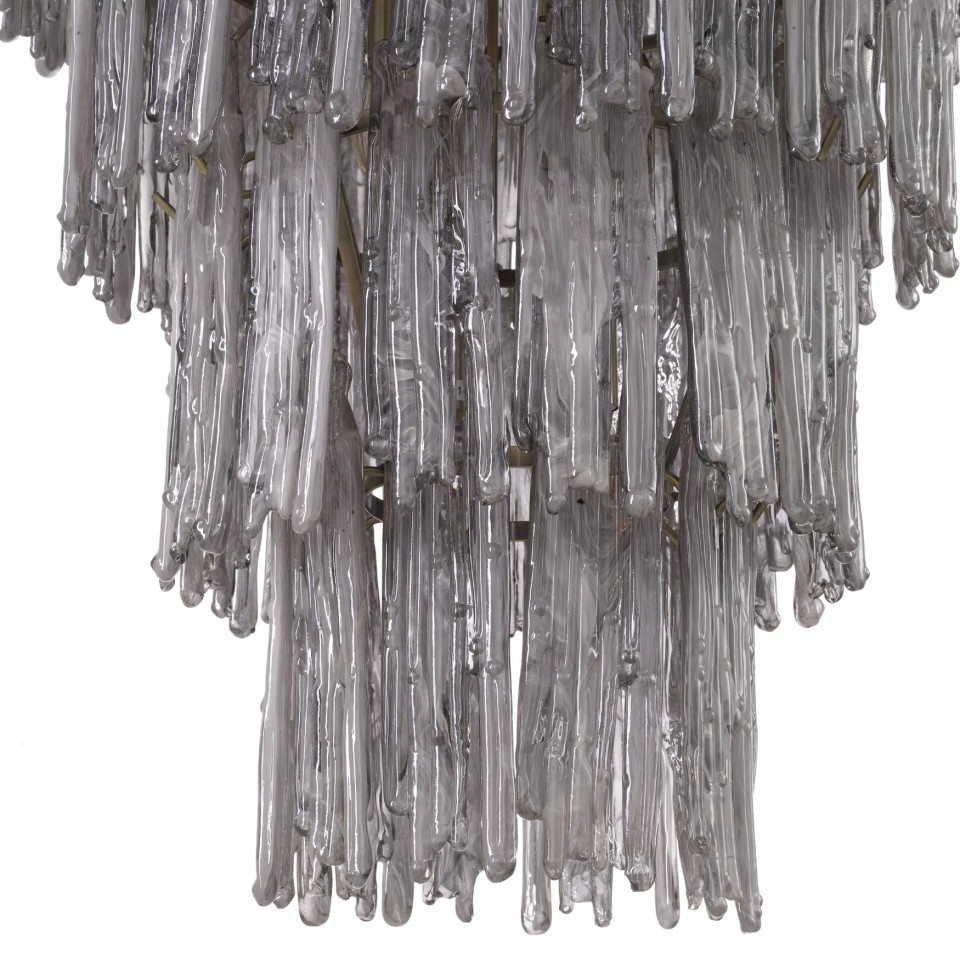 Saint Roch Ljuskrona Mässing/Glas 58cm