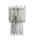 Saint Roch Wall Lamp Brass/Glass 38.5cm