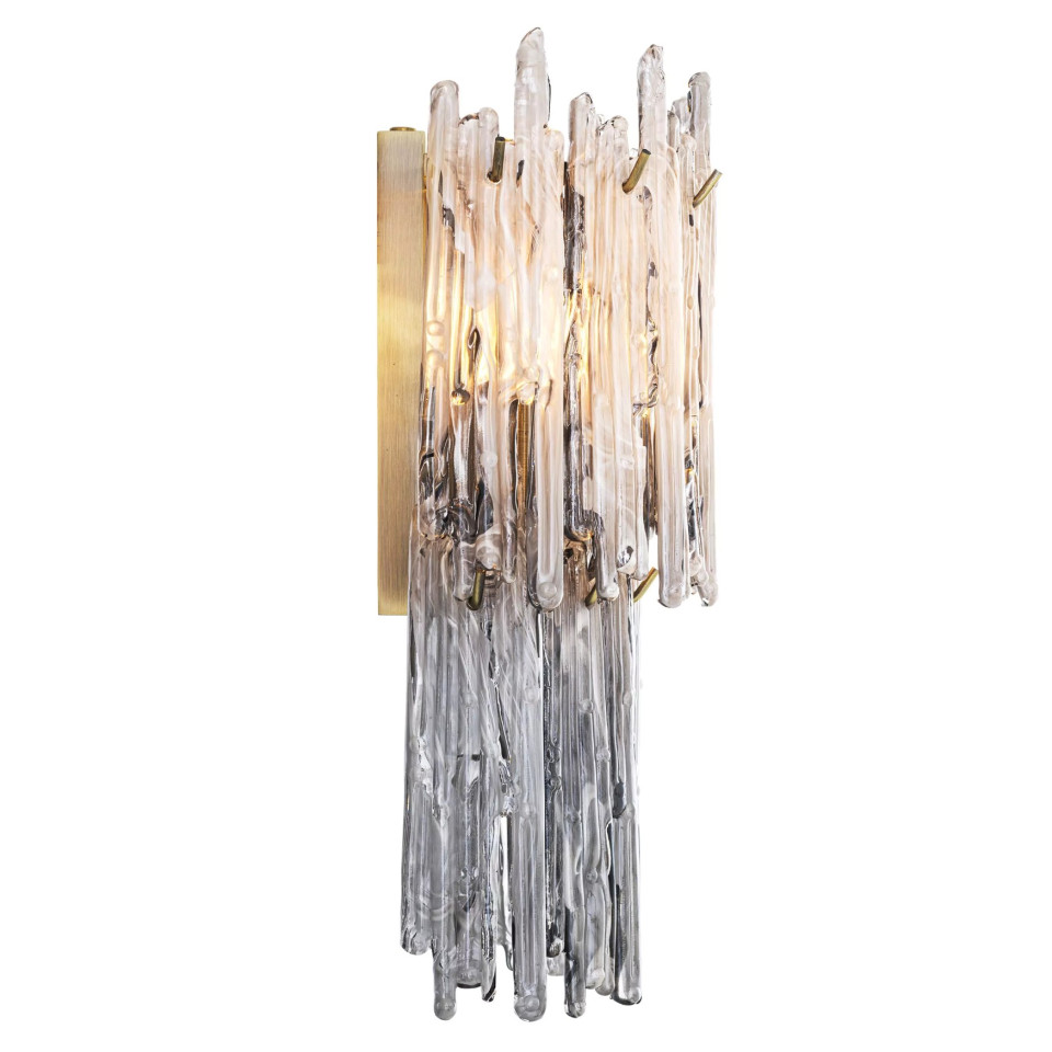 Saint Roch Wall Lamp Brass/Glass 38.5cm